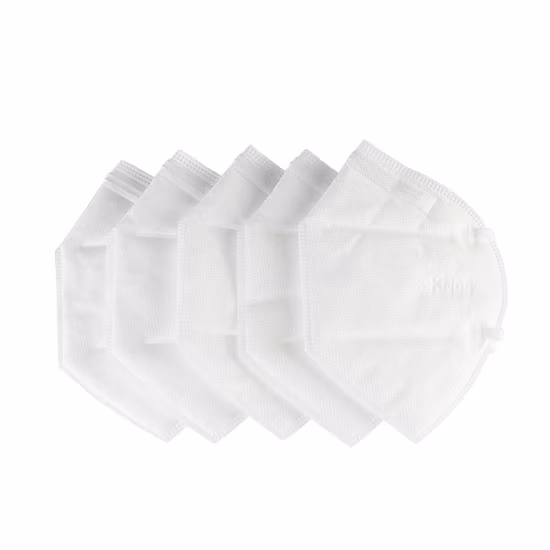 Maschere protettive ISO KN95 N95 FFP2 a 5 strati qualificate per l'esportazione
